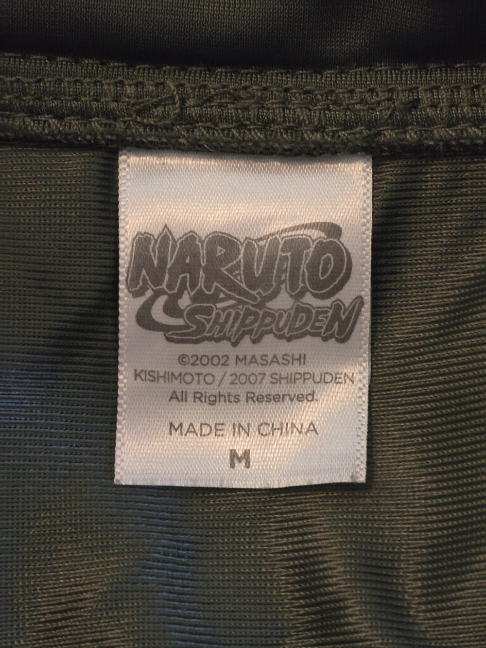 Spirit Naruto Shippuden Cosplay Costume Jacket Sz M